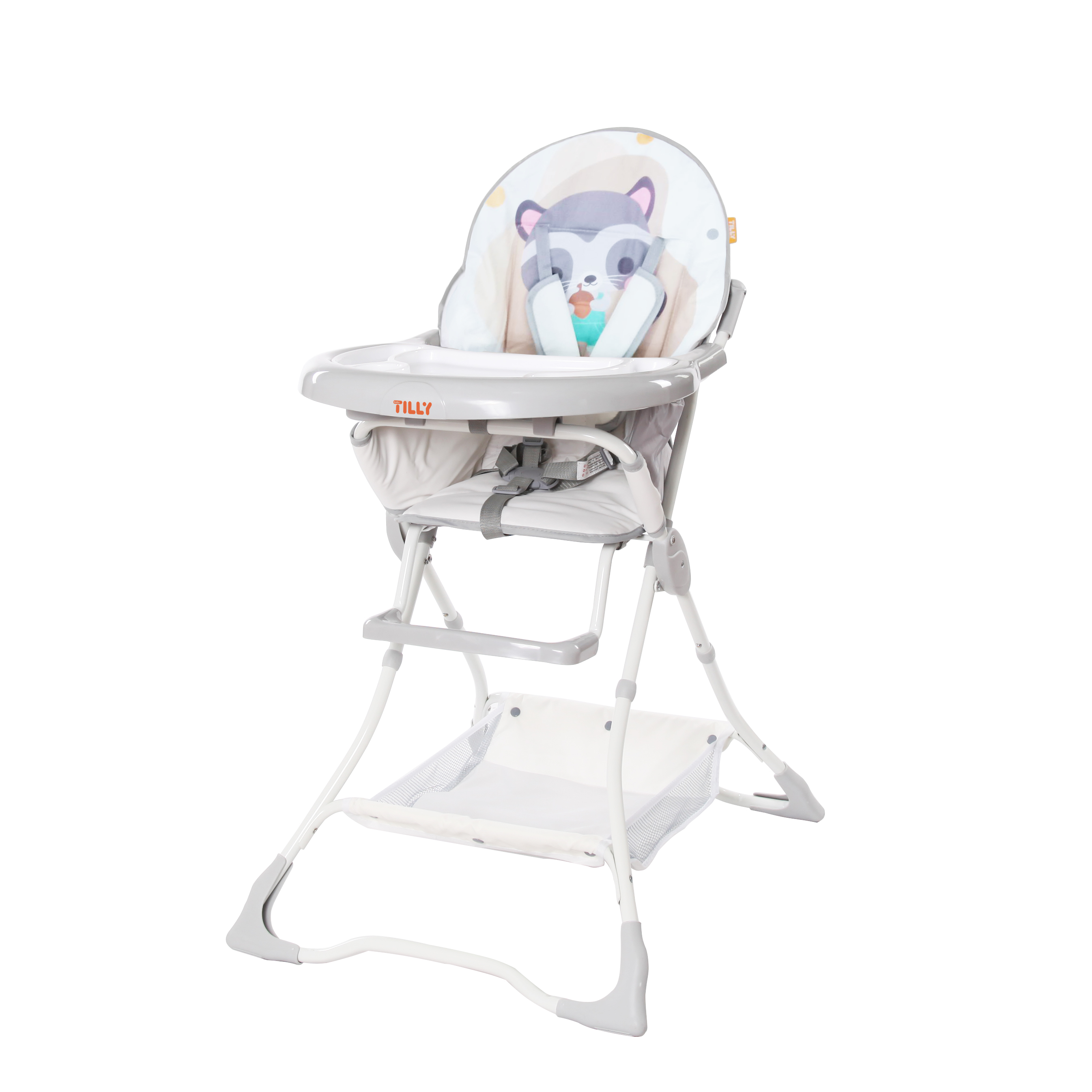 Стілець для годування TILLY BuddyT-633/2 Beige Raccoon (Тіллі Баді)